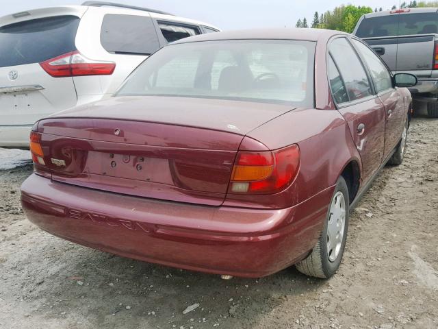 1G8ZH52871Z257308 - 2001 SATURN SL1 RED photo 4