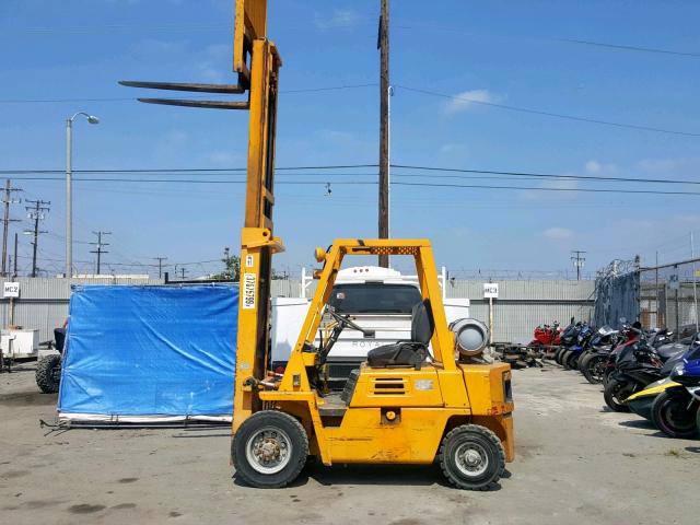 105909 - 1980 KOMATSU FORKLIFT YELLOW photo 9