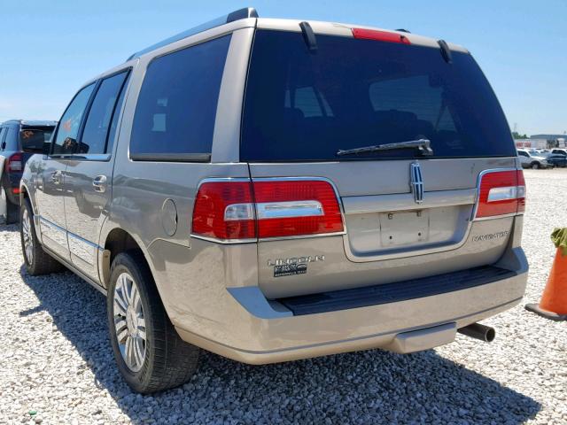 5LMFU275X7LJ02354 - 2007 LINCOLN NAVIGATOR GOLD photo 3