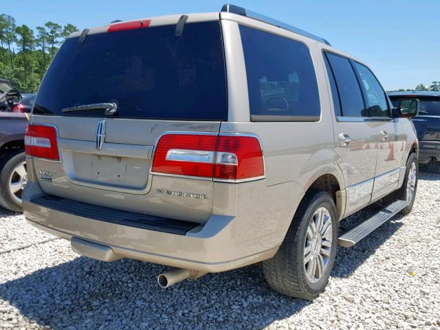 5LMFU275X7LJ02354 - 2007 LINCOLN NAVIGATOR GOLD photo 4