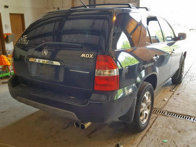 2HNYD18852H510070 - 2002 ACURA MDX TOURIN BLACK photo 4