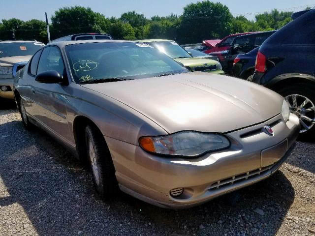 2G1WW15E029347283 - 2002 CHEVROLET MONTE CARL GOLD photo 1