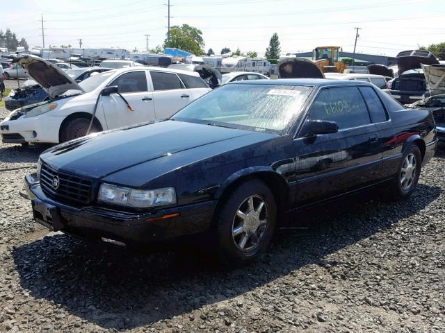 1G6ET12912B101542 - 2002 CADILLAC ELDORADO T BLACK photo 2