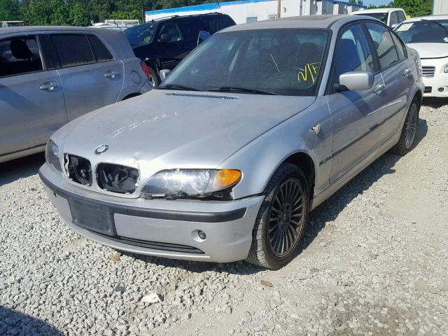 WBAEU334X2PF67336 - 2002 BMW 325 XI SILVER photo 2