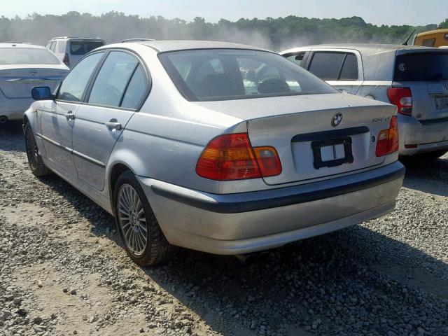 WBAEU334X2PF67336 - 2002 BMW 325 XI SILVER photo 3