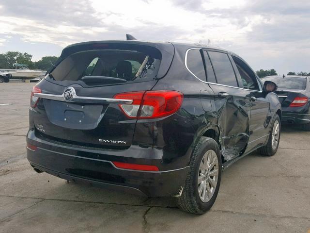 LRBFX1SA0JD008240 - 2018 BUICK ENVISION E BLACK photo 4