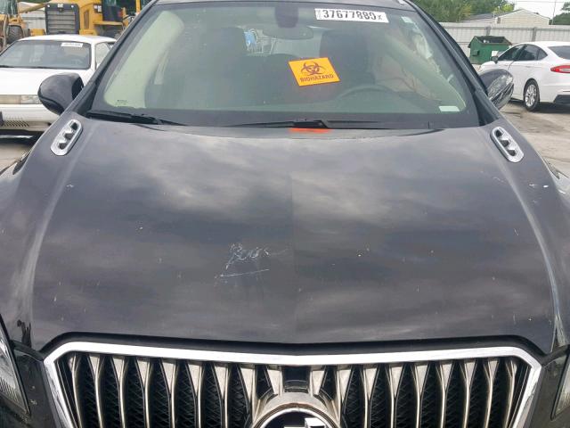 LRBFX1SA0JD008240 - 2018 BUICK ENVISION E BLACK photo 7