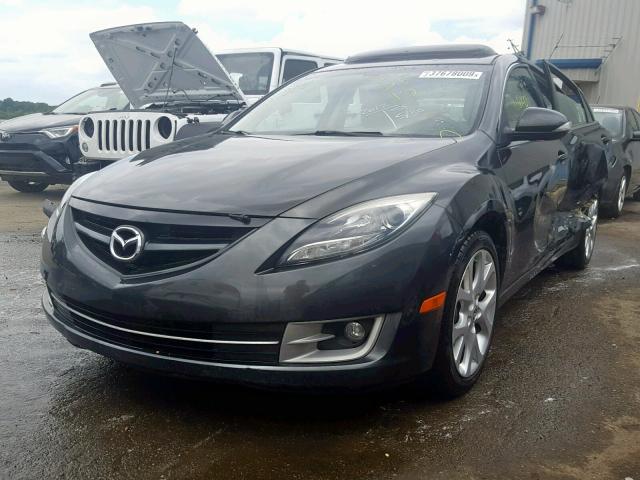 1YVHZ8CB7C5M01809 - 2012 MAZDA 6 S GRAY photo 2