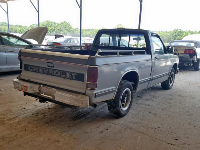 1GCBS14R1H8114278 - 1987 CHEVROLET S TRUCK S1 TWO TONE photo 4