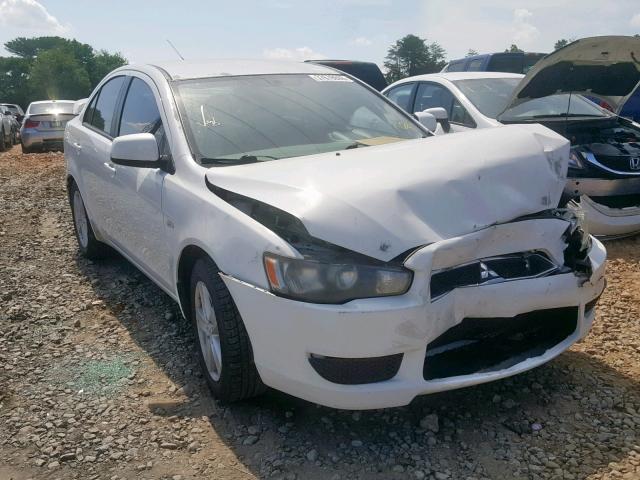 JA3AU26U38U009969 - 2008 MITSUBISHI LANCER ES WHITE photo 1