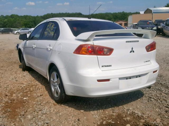 JA3AU26U38U009969 - 2008 MITSUBISHI LANCER ES WHITE photo 3