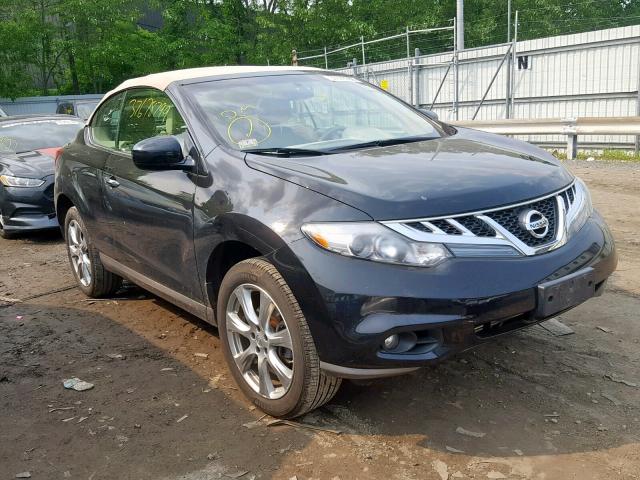 JN8AZ1FYXEW300344 - 2014 NISSAN MURANO CRO BLACK photo 1