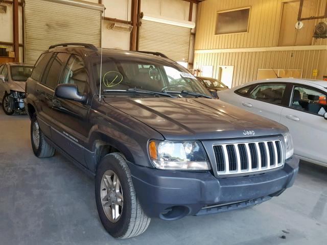 1J4GW48S04C168973 - 2004 JEEP GRAND CHER GRAY photo 1