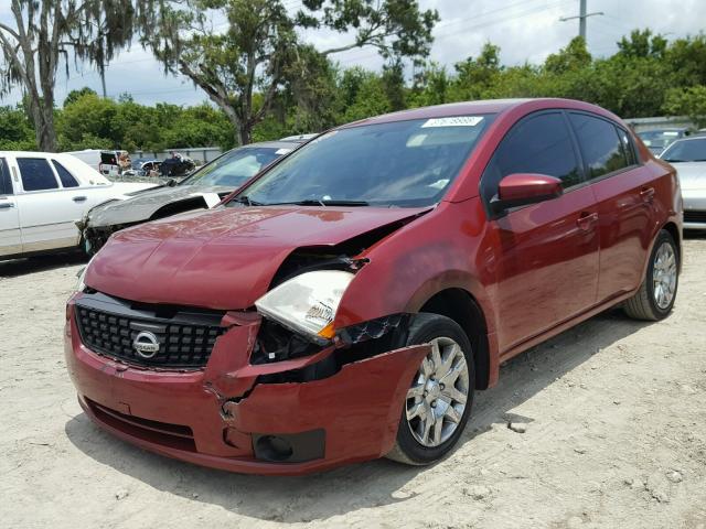 3N1AB61E57L638580 - 2007 NISSAN SENTRA 2.0 RED photo 2