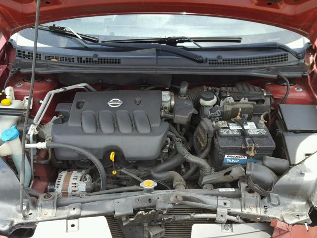 3N1AB61E57L638580 - 2007 NISSAN SENTRA 2.0 RED photo 7