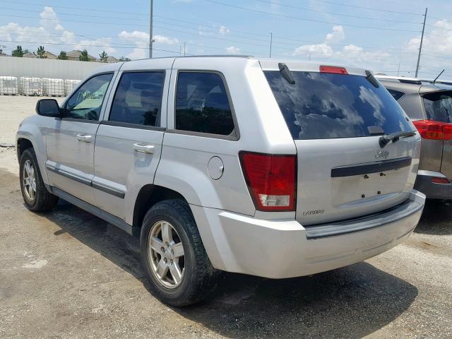 1J8GS48K77C584324 - 2007 JEEP GRAND CHER SILVER photo 3