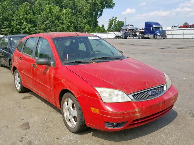 3FAFP37N55R141667 - 2005 FORD FOCUS ZX5 RED photo 1