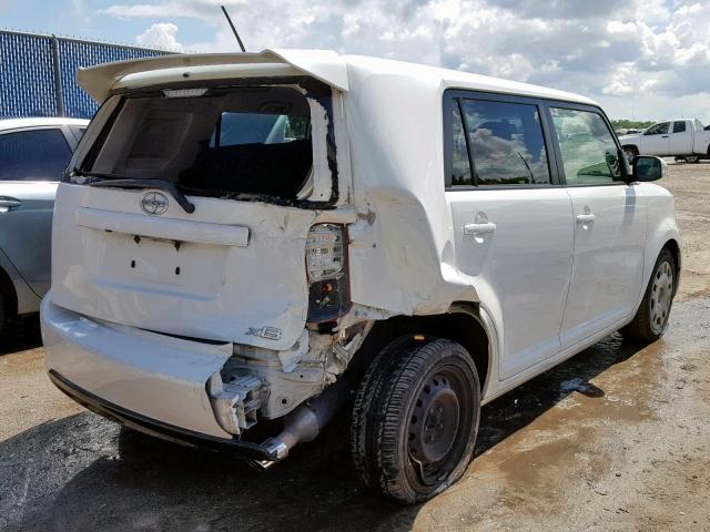 JTLZE4FE1EJ059311 - 2014 TOYOTA SCION XB 白色 照片 4