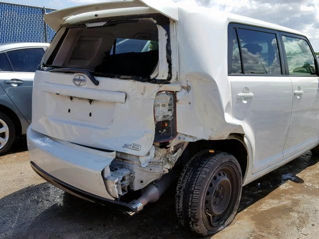 JTLZE4FE1EJ059311 - 2014 TOYOTA SCION XB 白色 照片 9