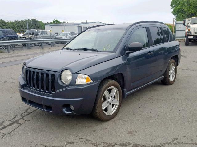 1J8FF47W07D581909 - 2007 JEEP COMPASS CHARCOAL photo 2