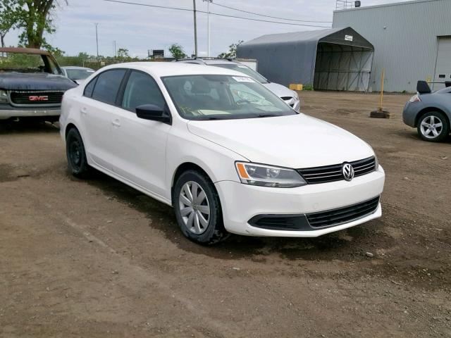 3VW2K7AJ0DM432090 - 2013 VOLKSWAGEN JETTA BASE 白色 照片 1