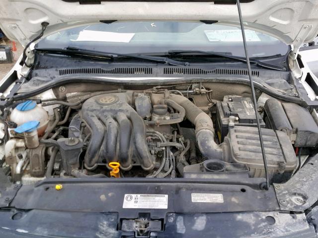 3VW2K7AJ0DM432090 - 2013 VOLKSWAGEN JETTA BASE 白色 照片 7