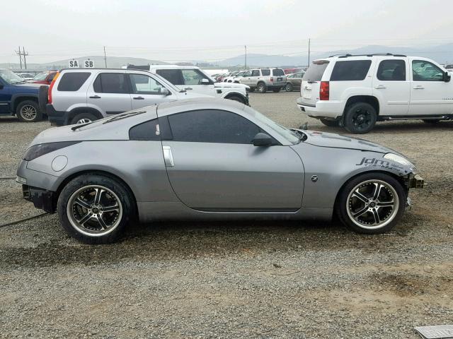 JN1AZ34D66M304737 - 2006 NISSAN 350Z COUPE SILVER photo 9