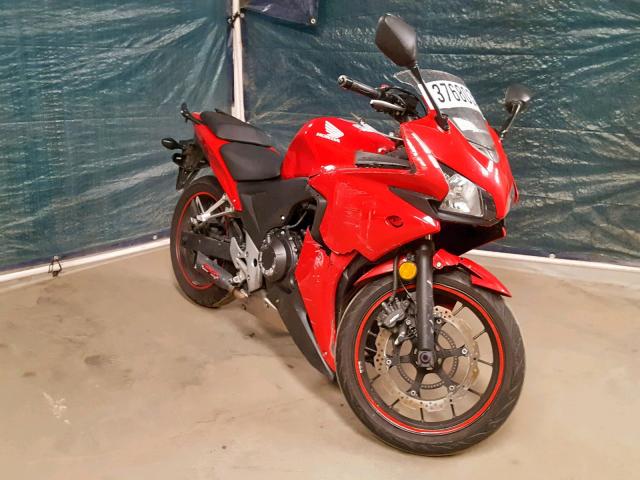 MLHPC4408D5000390 - 2013 HONDA CBR500 RA- RED photo 1