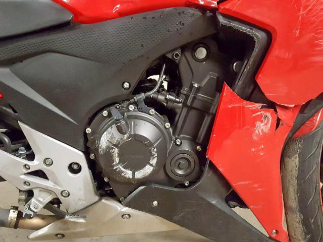 MLHPC4408D5000390 - 2013 HONDA CBR500 RA- RED photo 7