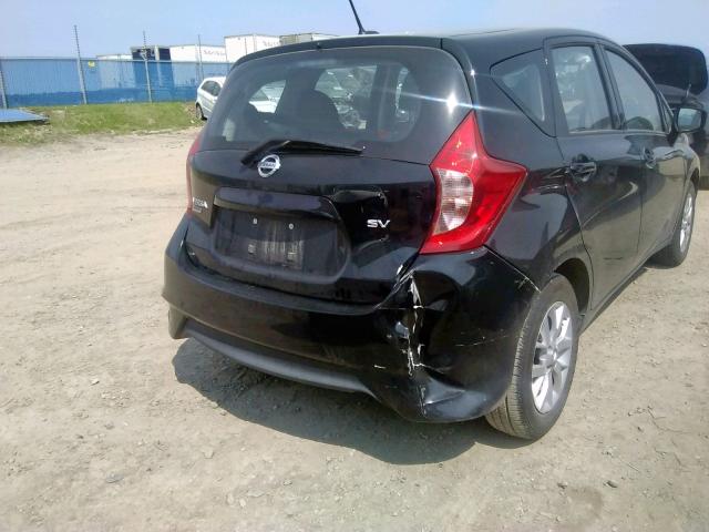 3N1CE2CP4JL364884 - 2018 NISSAN VERSA NOTE BLACK photo 9