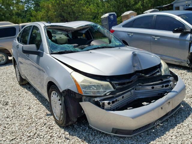 1FAHP34N08W237866 - 2008 FORD FOCUS S/SE SILVER photo 1