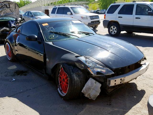 JN1AZ34D54T164067 - 2004 NISSAN 350Z COUPE BLACK photo 1