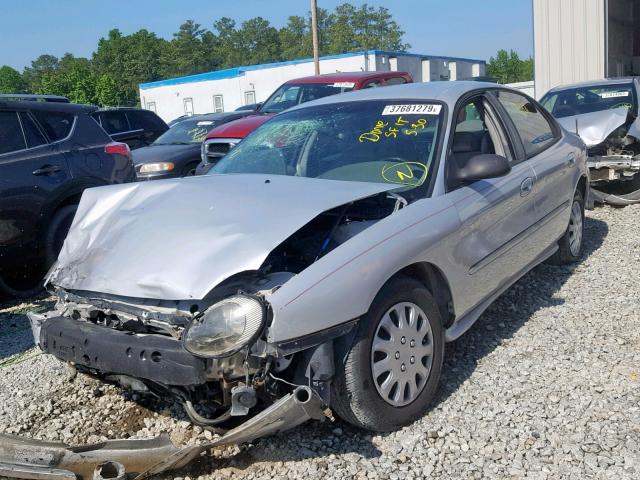 1FAFP52U6WA101667 - 1998 FORD TAURUS LX SILVER photo 2