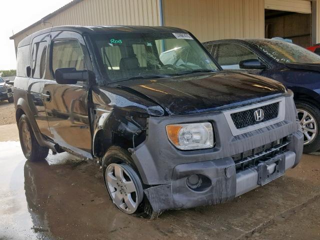 5J6YH18514L001920 - 2004 HONDA ELEMENT EX BLACK photo 1