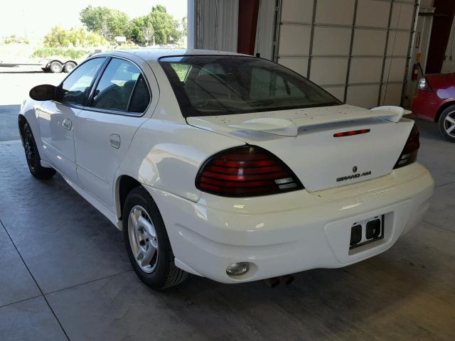 1G2NE52E65M189030 - 2005 PONTIAC GRAND AM S WHITE photo 3