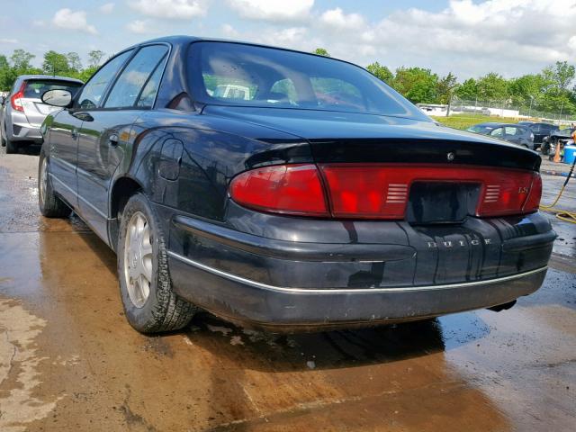 2G4WB52K0W1574414 - 1998 BUICK REGAL LS BLACK photo 3