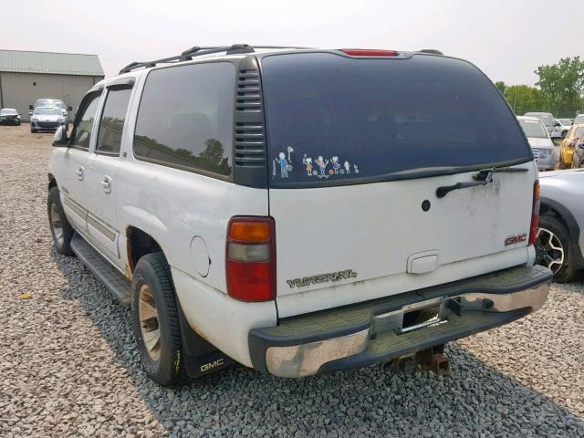 1GKFK16ZX3J173205 - 2003 GMC YUKON XL K WHITE photo 3