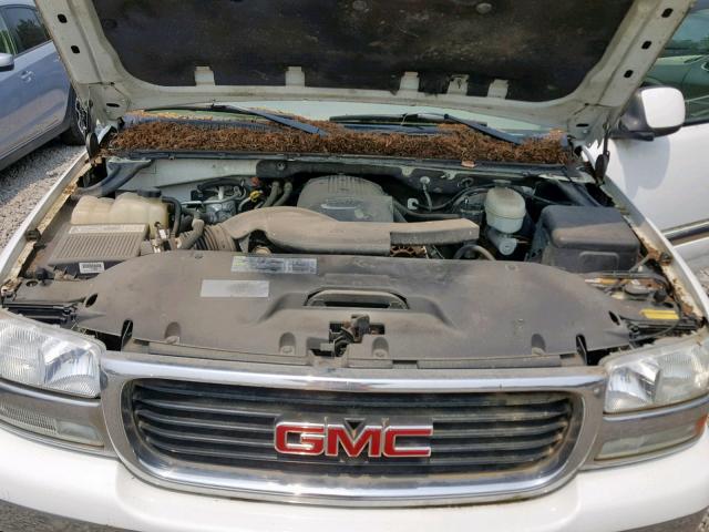 1GKFK16ZX3J173205 - 2003 GMC YUKON XL K WHITE photo 7