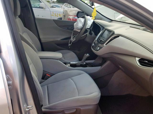 1G1ZB5ST2GF170558 - 2016 CHEVROLET MALIBU LS SILVER photo 5