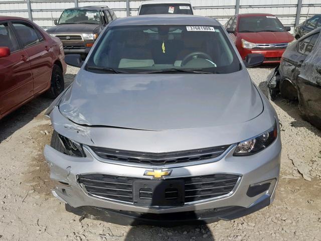 1G1ZB5ST2GF170558 - 2016 CHEVROLET MALIBU LS SILVER photo 9