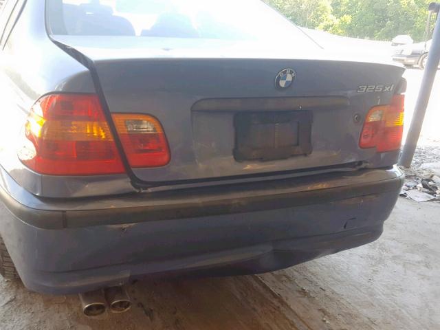 WBAEU33484PM61029 - 2004 BMW 325 XI GRAY photo 9