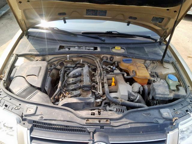 WVWPD63B41P140998 - 2001 VOLKSWAGEN PASSAT GLS TAN photo 7