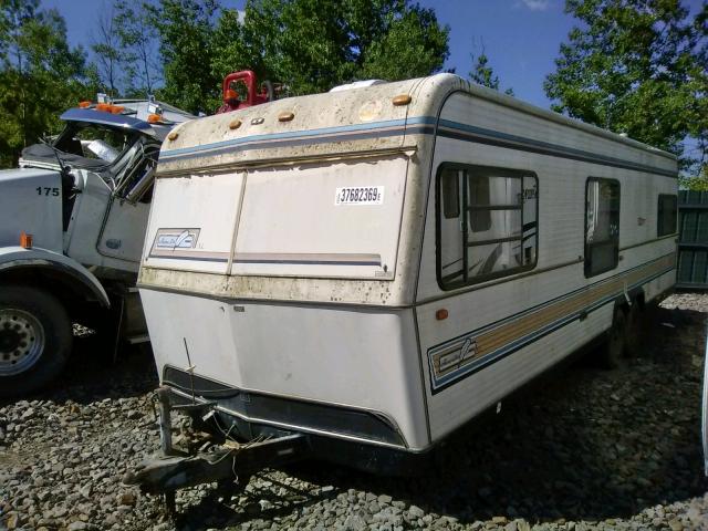 1KR181K23GW000297 - 1986 ALUM TRAILER WHITE photo 2