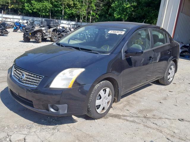 3N1AB61E97L704208 - 2007 NISSAN SENTRA 2.0 BLACK photo 2