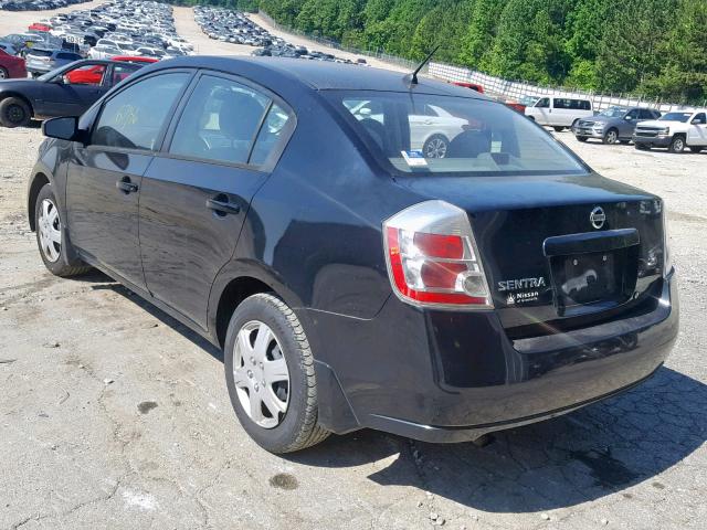 3N1AB61E97L704208 - 2007 NISSAN SENTRA 2.0 BLACK photo 3