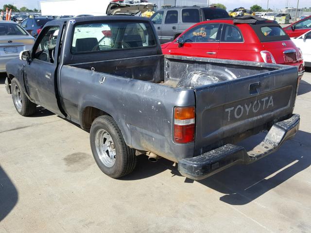 4TARN81A5PZ081366 - 1993 TOYOTA PICKUP 1/2 GRAY photo 3