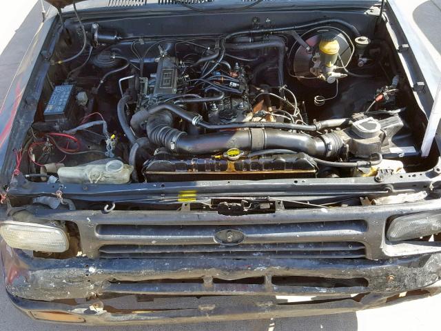 4TARN81A5PZ081366 - 1993 TOYOTA PICKUP 1/2 GRAY photo 7