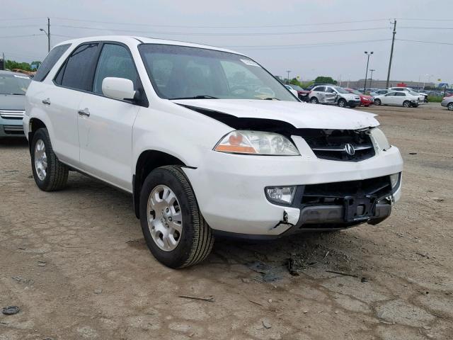 2HNYD18222H536878 - 2002 ACURA MDX WHITE photo 1