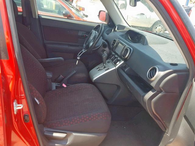 JTLKE50E491094379 - 2009 TOYOTA SCION XB 红色 照片 5