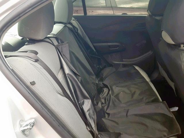 1G1JB5SH9H4134453 - 2017 CHEVROLET SONIC LS SILVER photo 6